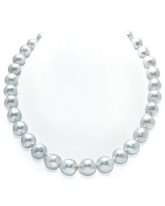 When it comes to baroque pearls, Australian White South Sea pearls are the most unique by far. Treasured for their natural look, Australian baroque pearls are the rarest of the baroque pearls in the South Sea. This 10-12mm pearl necklace is no exception. A gorgeous and exquisite strand compiled of brilliant white South Sea pearls, all drop oval shaped with gorgeous luster. The necklace comes affixed with an elegant 18K white gold ball clasp. Premium clasps are also available at checkout. Include Formal Baroque Pearl Necklace With Round Beads, Single Strand Baroque Pearl Necklace, Classic Baroque Pearl Necklace With High Luster, High Luster Baroque Pearl Classic Necklace, Baroque Pearl Necklace For Formal Occasions, Formal Baroque Pearl Necklace, Classic Round Baroque Pearl Necklace, White Baroque Pearl Necklace, Necklaces White