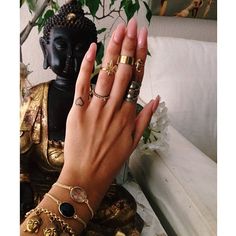 → @jiixxv Vanessa Hudgens Nails, Hand Photo, Finger Tattoo, Red Carpets, Mode Boho, Nail Ring, Rings Bracelets, Vanessa Hudgens, Nail Accessories