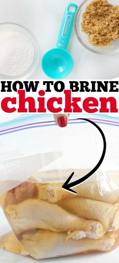 how to brinee chicken in the microwave