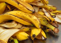 bunches of bananas are piled on top of each other in this close up photo