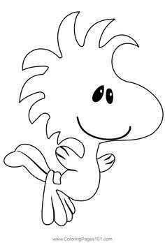 a cartoon character that looks like a hedge from the sesame movie coloring pages for kids