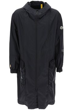 100% Polyamide 100% Nylon Designer Nylon Outerwear For Outdoor, Luxury Nylon Outerwear With Pockets, Hiroshi Fujiwara, Moncler Genius, Harris Wharf London, The Genius, Hooded Parka, Heron Preston, Unisex Style