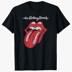 Rolling Stones Official Script Tongue T-Shirt Black Medium 100% Cotton Nwot Cold Sweatshirt, Rolling Stones Shirt, T Rex Shirt, T Rex Humor, Coffee Quotes Funny, Funny Coffee Shirts, T Shirt Image, Rock T Shirts, Coffee Shirts