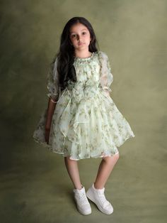 Frock Models For Kids, Organza Frocks For Kids, Long Frocks For Kids, Frocks For Kids, Kids Party Wear Dresses, Girls Dresses Diy