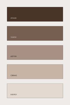 Colour scheme for businesses, entrepreneurs, branding, websites, and logos. Neutral, brown, and beige colour combination. Cream Color Palette Outfit, Brown Palette Colour Schemes, Brown Pallet, Brown Colour Combination, Brown Colour Palette, Pantone Trends, Insta Caption, Brand Moodboard, Cozy Colors