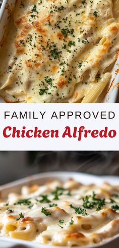 this family approved chicken alfredo casserole is so good it's easy to make