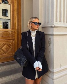 Outfit Chic, Black Blazer