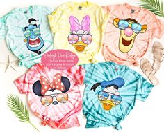 Minnie Mouse Retro Retro Disney Character Shirts Disney - Etsy Disney World Family Outfits, Family Disney Outfits, Disney Family Outfits, Disney Character Shirts, 3d Shirts, Disney Cruise Shirts, Cute Disney Outfits