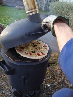 Pizza Oven Patio, Gas Bottle Wood Burner, Outdoor Cooking Stove, Build A Pizza Oven, Bbq Stove, Fire Pots