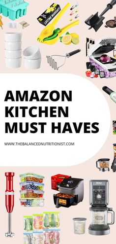 Transform your cooking game with these Amazon kitchen must haves! Find must have kitchen gadgets and Amazon kitchen gadgets that make life easier. These kitchen Amazon finds are the best Amazon kitchen must haves and best Amazon buys for every home chef. Don’t miss these Amazon kitchen finds!