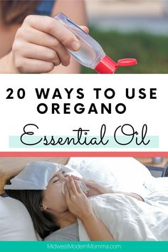 A person holding a bottle of sanitizer and someone sick in bed. Uses For Oregano, Benefits Of Oregano, Acne Medicine, Losing 40 Pounds, Home Remedy For Cough, Weight Changes