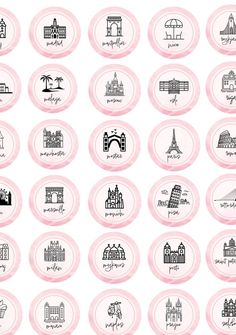 pink marble instagram highlight covers travel Travel Agent Logo, Logo Voyage, Travel Instagram Highlight Covers, Europe Cities, Instagram Story Icons, Aesthetic Instagram Feed, City Icon, Instagram Highlight Covers, Alcohol Ink Painting