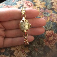 This Was My Grandmothers And It Is Still Running! Beautiful Vintage Watch! Bulova Watches, Vintage Watches Women, Stretch Band, Stretch Bands, Accessories Vintage, Vintage Accessories, Vintage Watches, Accessories Watches, Womens Watches