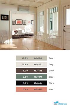 Cottage-Style Foyer Idea Color Analysis with White Coffered Ceiling and Tall Glass Windows White Coffered Ceiling, Idyllic Countryside