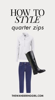 Save this pin for 13+ quarter zip outfit ideas for everyday wear. If you want to wear quarter zip outfits, fall quarter zip style trends, quarter zip sweatshirt, work quarter zip outfit, quarter zip sweater, quarter zip sweatshirt outfit leggings, fall fashion outfits, feel free to recreate these OOTDs. Tap for the ultimate inspo on what to wear with quarter fit zips! Espadrilles Flats Outfit, Quarter Zip Sweatshirt Outfit, Quarter Zip Outfits, Quarter Zip Outfit, Circular Sunglasses, Black Leather Mini Skirt