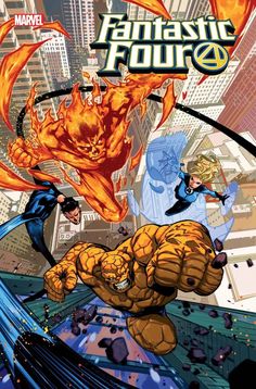 Fantastic Four Marvel, Fantastic Four Comics, The Fantastic Four, Marvel Comics Funny, Karakter Marvel, Invisible Woman, Marvel Characters Art, Comics Marvel, Marvel Comics Art