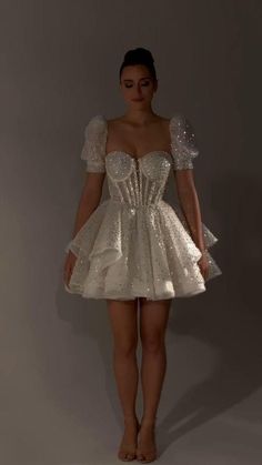 White Dress Women, Fancy Short Dresses, Mini Wedding Dresses, Prom Dresses Black, Classy Prom Dresses, Prom Dresses For Teens, Prom Dresses Modest, Prom Dress Inspiration