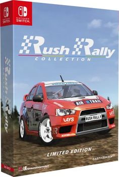 the box art for rush rally collection