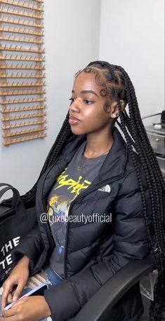 Medium Knotless Styles, Cute Braid Hairstyles For Black Women, Hair Braid Patterns, Weave Hairstyles Braided, Box Braids Hairstyles For Black Women, Braided Cornrow Hairstyles