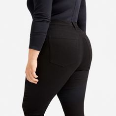 Everlane Classic Fitted High-rise Jeggings, Classic High Rise Fitted Jeggings, Classic Fitted High Rise Jeggings, Classic Fitted Mid-rise Jeggings, Fitted Straight Leg Jeggings, Versatile Fitted Straight Leg Jeggings, Classic Fitted Everlane Bottoms, Fitted Classic Everlane Bottoms, Everlane Classic Fitted Bottoms