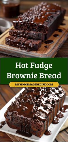 Hot Fudge Brownie Bread A rich, chocolatey quick bread with a fudgy brownie-like texture. Perfect for dessert or an indulgent snack. Ingredients: 1 cup all-purpose flour 1/2 cup cocoa powder 1/2 cup chocolate chips Fudgy, moist, and decadent—this hot fudge brownie bread is a chocolate lover’s dream!