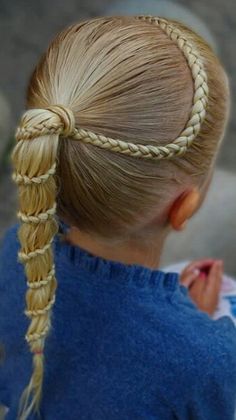 Pancake Braid, Hear Style, Pageant Hair, Dance Hairstyles, Heart Hair, Unique Hairstyles, Girls Hair