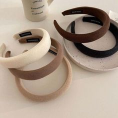 Hair Tie Accessories, Padded Headband, Girly Accessories, Chocolate Color, Hair Hoops, Fashion Hair Accessories, Head Accessories, Diy Hair Accessories, Fashion Hair