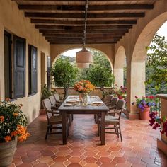 10 Stunning Outdoor Flooring Tiles Ideas to Transform Your Space Door Trim Ideas, Communal Dining, Craftsman Interiors, Walnut Dining Room, Bungalow Interiors, Outside View, Backyard Renovation