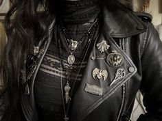 Leather Jacket Outfit, Jacket Outfit, Grunge Goth, Goth Outfits, Dark Fashion, Edgy Outfits, Character Outfits