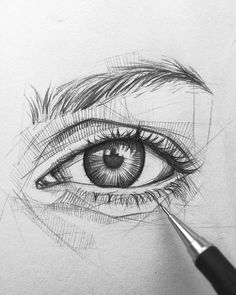 Minimal Draw, Study Sketches, Realistic Sketch, Eye Sketch, Beauty Art Drawings, Art Drawings Sketches Creative, Pencil Portrait