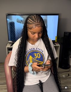 Fulani Braids With Curls, Vacation Hair, Hair Inspired, Hair Styles Easy, Weave Hair