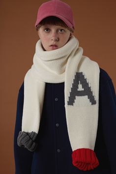 Minimal Knitwear, Korean Crochet, Crochet Muffler, Accessories 2023, Thick Scarf, Winter Knitwear, Ader Error, Oversized Turtleneck Sweater, Tennis Fashion