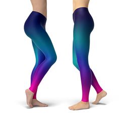 "Colorful Blurred Abstract Leggings, Cosmic Dreaming Leggings, Purple Blue Space Tights, Universe Yoga Pants, EDM Party Outfit These active leggings are perfect for the following athletic sports / exercise: ▶ Surfing and Body Boarding ▶ Wakeboarding and Kite Surf ▶ Stand Up Paddle Boarding ▶ Crossfit ▶ Running / Jogging ▶ Rockclimbing ▶ Gym / Workouts / Yoga / Pilates / Dance ▶ Everyday Casual Wear - Athleisure The leggings are bound to become your favorite stylish workout pants! They make a gre Blue Footless Tights, Multicolor Fitted Footless Leggings, Purple Tight Full-length Leggings, Edm Party, Body Boarding, Workouts Yoga, Stand Up Paddle Boarding, Sports Exercise, Blue Space