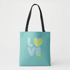 Love All Cute Girls Tennis Team Tennis Tote, Perfect Tote Bag