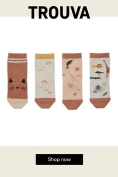 Super soft and sweet 4 pack socks, which hopefully make a lot of funny. The Silas socks are elastic and very comfortable to wear. They come in five different sizes; One for every new big step. Color: Safari Sandy Mix / Safari Rose Mix Quality: 80% Cotton, 17% Polyamide, 3% Elasthan Super Soft Cotton Socks, Cute Cotton Socks For Playtime, Casual Cotton Socks For Playtime, Cotton Socks, Shop Now, Socks, Elastic, Funny, Color