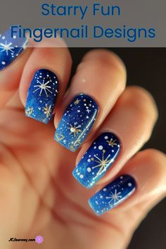 If you love beautiful fingernail art you need to see these stunning star nail designs. Beautiful and eye catching star nail design inspo. Beautiful nails. Realistic nail designs. Star Nail Art Step By Step, Stars On Nails How To Paint, Easy Star Nail Art Tutorial, Star On Nails How To Paint, How To Do Star Nail Art, Cosmic Magic, Star Nail Designs, Star Nail, Fingernail Art