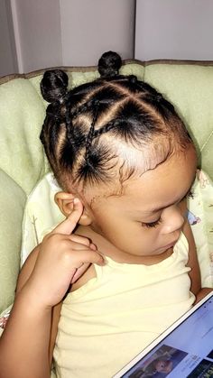 Black Baby Hairstyles, Black Baby Girl Hairstyles, Baby Girl Hairstyles Curly, Toddler Braided Hairstyles, Kids Style Hair, Cute Toddler Hairstyles, Girl Hair Dos, Lil Girl Hairstyles, Kids Curly Hairstyles