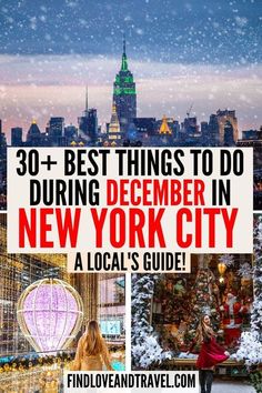 the best things to do during december in new york city