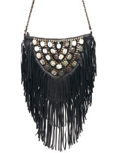 Cosmic Fringe Crossbody, a unique and stylish accessory that is perfect for any bohemian chic outfit. Made with high-quality leather and adorned with beautiful mother of pearl shells, black beads, and sequins, this crossbody bag is sure to turn heads wherever you go. The Cosmic Fringe Crossbody is designed to be both stylish and functional. Its spacious interior and convenient pockets make it perfect for carrying all your essentials while keeping them organised. -100% genuine leather-Measurement Bohemian Chic Outfits, Shabby Chic Jewelry, Knitted Wire, Edgy Accessories, Fringe Bags, Black Camel, Leather Bags Handmade, Purse Accessories, Chic Outfit