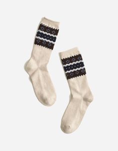 Trouser Socks, Fair Isle, Trousers