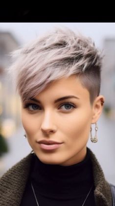 Short Spiky Haircuts, Hair Challenge, Short Sassy Haircuts, Chic Short Hair