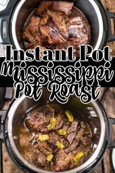 instant pot pressure cooker recipe with beef and peppers