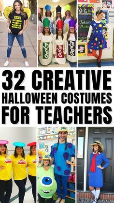 twelve creative halloween costumes for teachers