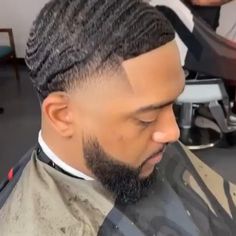 360 Waves Men Taper, 180 Waves Men Fade, Men Waves Haircut, 360 Waves Haircut, Man Haircut Fade, Temp Fade Black Men, Black Man Haircut, Waves 360