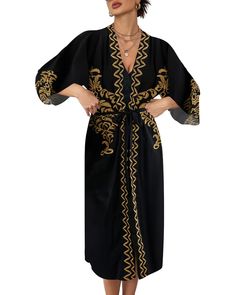 PRICES MAY VARY. One size beach kimono fits S,M,L,XL The embroidered design of the bikini cover-up is stylish,loose belt is fit. It hangs so nicely to show all the right curves and the soft material looks so sexy Ethnic pattern is very eye-catching,it will make you the center of attention in the crowd Can be used as a bikini cover up,beach robe,summer dusters,resort wear or daily outfit Bsubseach Womens Rayon Beach Blouses Kimono Cardigan Long Bikini Cover Up 
 Feature:
 Material:Rayon
 Style:Vi Embroidered V-neck Kimono For Spring, Summer Floral Embroidery Open Front Kimono, Bohemian Kimono With Floral Embroidery For Beach, Summer Floral Embroidery Kimono, Summer Kimono With Floral Embroidery And Kimono Sleeves, Summer Floral Embroidered Kimono With Kimono Sleeves, Embroidered Summer Kimono For Vacation, Embroidered Beach Kaftan For Beach Season, Summer Kimono With Floral Embroidery