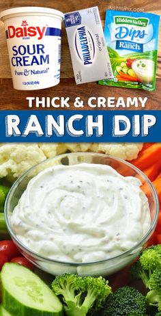 this ranch dip is so good it's loaded with cheese, broccoli and carrots