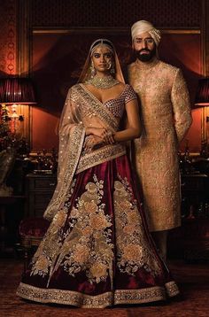 Maroon Color Bridal Lehenga Choli from Sabyasachi Collection Bridal Lehenga Sabyasachi, Sabyasachi Collection, Maroon Lehenga, Saree Bollywood, Lehenga Choli Online, Patiala Salwar, Bridal Lehenga Choli, Desi Fashion, Indian Designer Wear