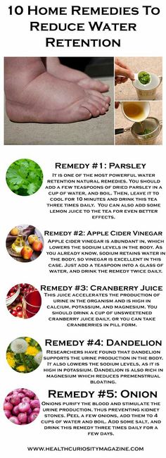 Reduce Water Retention, Water Retention Remedies, Water Retention, Natural Therapy, Natural Home Remedies, Natural Medicine, Health Remedies, Holistic Health, Natural Health