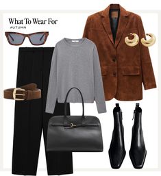 Minimalist Fall Outfit, Neutral Winter Outfit, Suede Outfit, Casual Professional, Winter Chic, Casual Day Outfits, Fall Outfits For Work, Simply Chic, Sporty Outfits