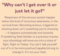 Feeling trapped by the past? Understand why it's so hard to let go. 🔗 #movingon #closure #mentalhealth Freeze Mode, Be More Positive, Inspirerende Ord, Mental Health Facts, Just Let It Go, Conscious Awareness, Mental Health Therapy, Motiverende Quotes, Emotional Awareness